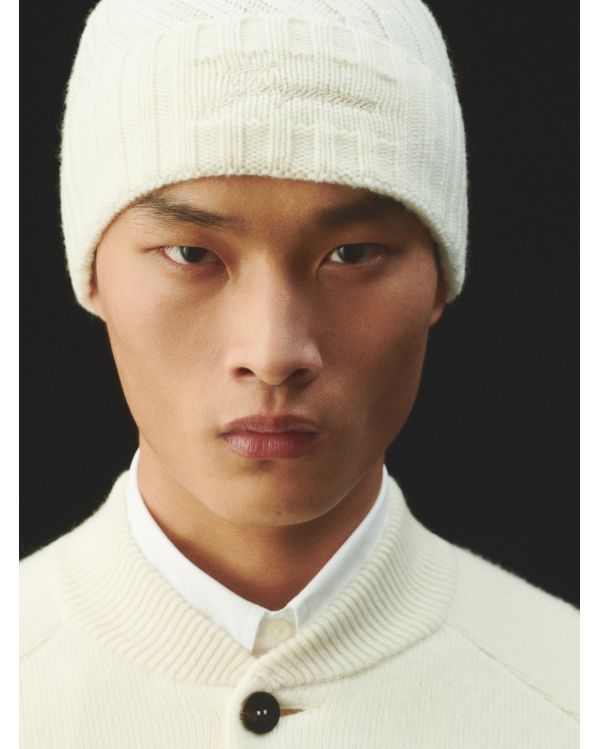LE BONNET TOURNI BLANC CASSÉ 2