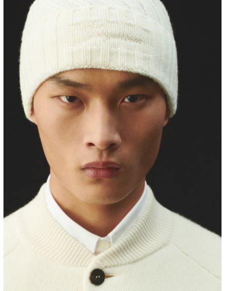 LE BONNET TOURNI BLANC CASSÉ