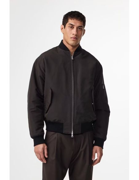 ATLAS BLACK BOMBER JACKET