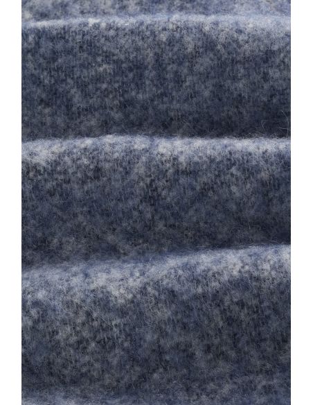 ECHARPE LAINE MÉLANGÉE TWO BLEU MULTI