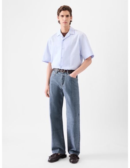 JEANS LE DE-NÎMES BLUE STRAIGHT