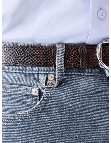 JEANS LE DE-NÎMES BLUE STRAIGHT
