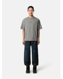 MEGACITY SKY EMBROIDERED T-SHIRT CEMENT