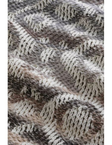 BRADY JACQUARD SWEATER IVORY