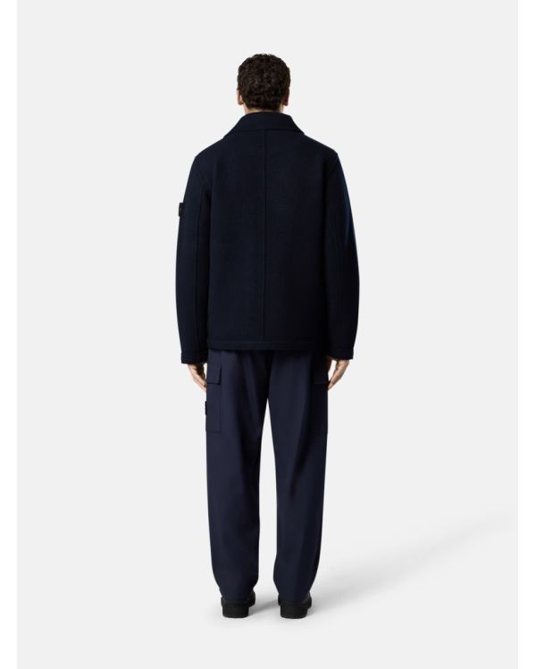 DOUBLE-BREASTED PEA COAT 5100059 NAVY