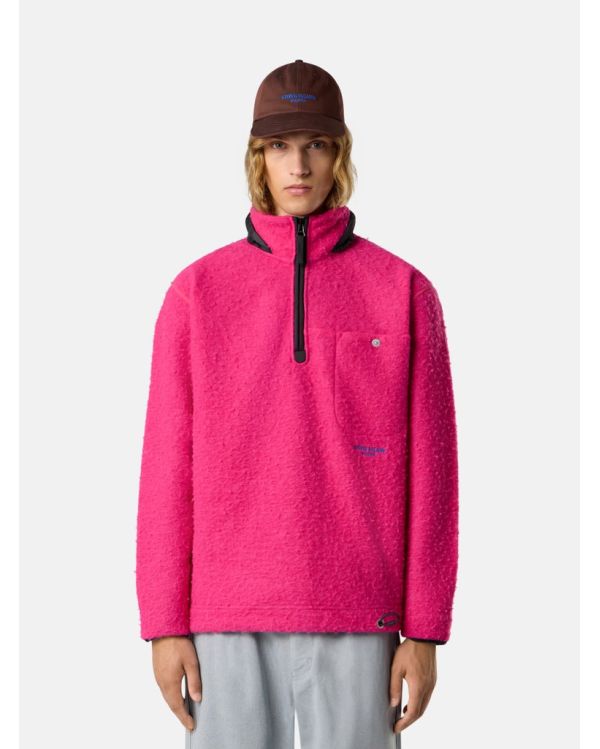 OVERSIZE SWEATSHIRT 6100025 ISLAND MARINA FUCHSIA
