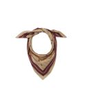 THE MONOGRAM STRIPE SCARF BEIGE