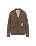 LE CARDIGAN MONOGRAMME KAKI
