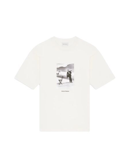 LE T-SHIRT ICE SKATING WAITER WHITE