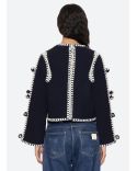 ADDISON POM POM JACKET NAVY