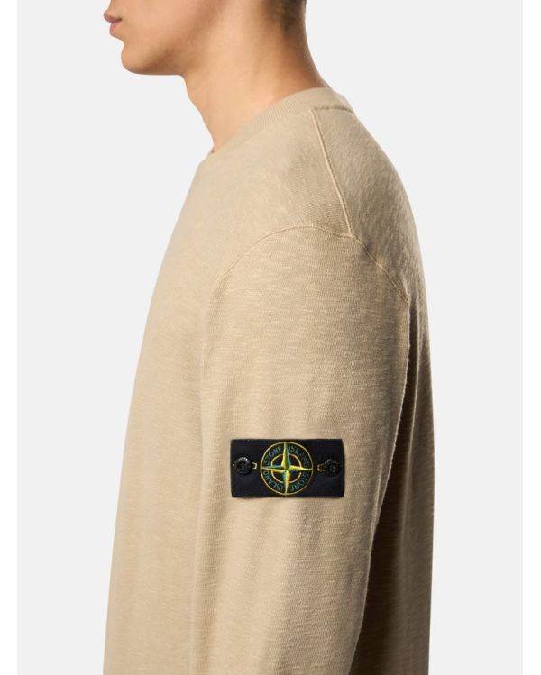 SWEAT 6100053 JERSEY DE COTON BROSSÉ ÉPAIS DÉSERT