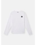TSHIRT MANCHES LONGUES 60/2 2100028 COTON JERSEY BLANC