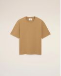 CAMEL COTTON JERSEY AMI DE COEUR TSHIRT