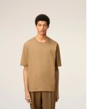 TSHIRT AMI DE COEUR JERSEY COTON CAMEL