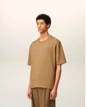 CAMEL COTTON JERSEY AMI DE COEUR TSHIRT