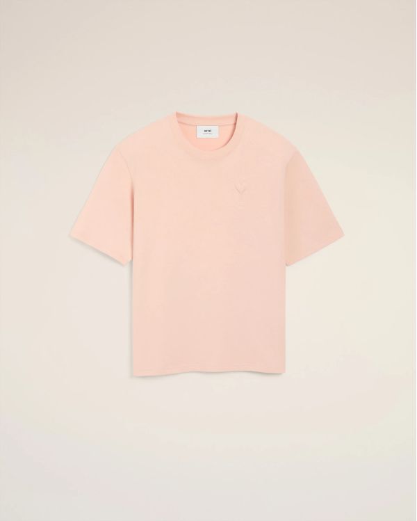 POWDER COTTON JERSEY AMI DE COEUR TSHIRT