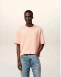 TSHIRT AMI DE COEUR JERSEY COTON POUDRE