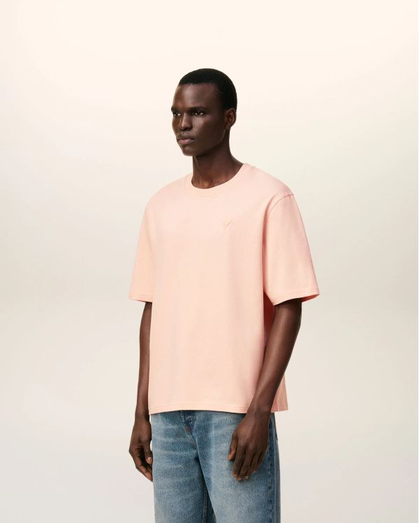 POWDER COTTON JERSEY AMI DE COEUR TSHIRT