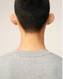 ASH GRAY MELANGE FLEECE AMI DE COEUR SWEATSHIRT