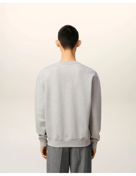 ASH GRAY MELANGE FLEECE AMI DE COEUR SWEATSHIRT