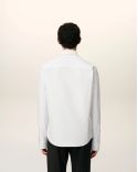 NATURAL WHITE OXFORD BUTTON-UP COLLAR AMI DE COEUR SHIRT