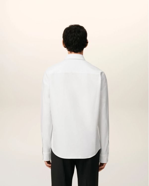 CHEMISE OXFORD COL BOUTONNÉ AMI DE COEUR BLANC NATUREL 2