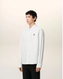 CHEMISE OXFORD COL BOUTONNÉ AMI DE COEUR BLANC NATUREL