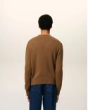 PULL COL ROND AMI DE COEUR CACHEMIRE NOISETTE