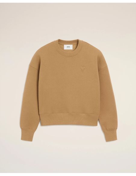 CAMEL FLEECE AMI DE COEUR SWEATSHIRT