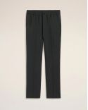 PANTALON ELASTIQUÉE SERGÉ DE LAINE ANTHRACITE