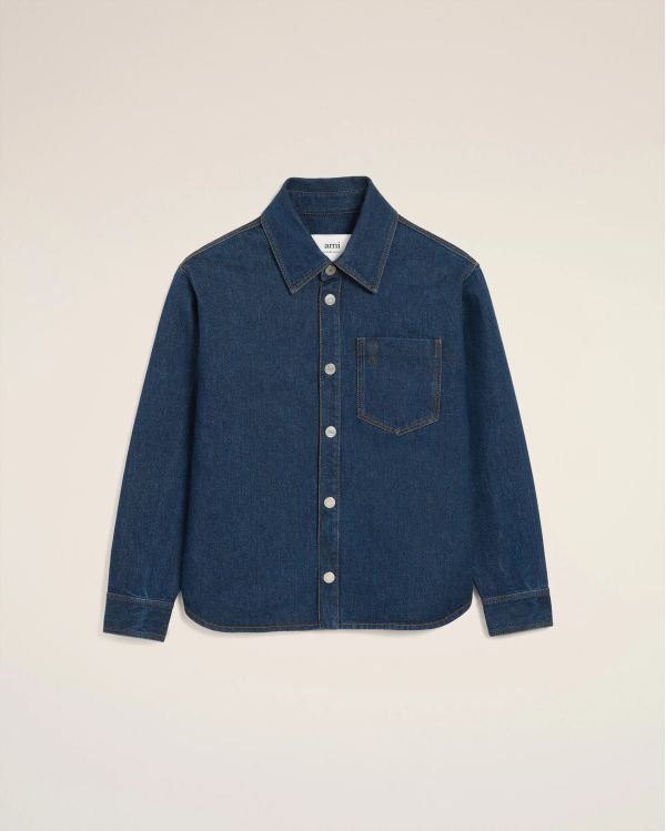 SURCHEMISE AMI DE COEUR DENIM INDIGO