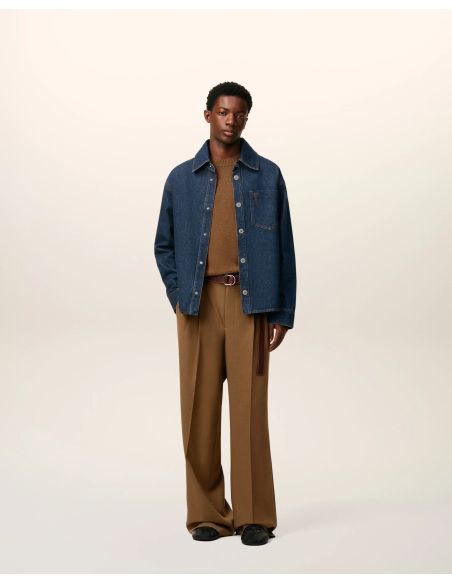 INDIGO DENIM AMI DE COEUR OVERSHIRT