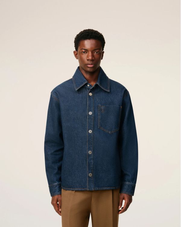 SURCHEMISE AMI DE COEUR DENIM INDIGO