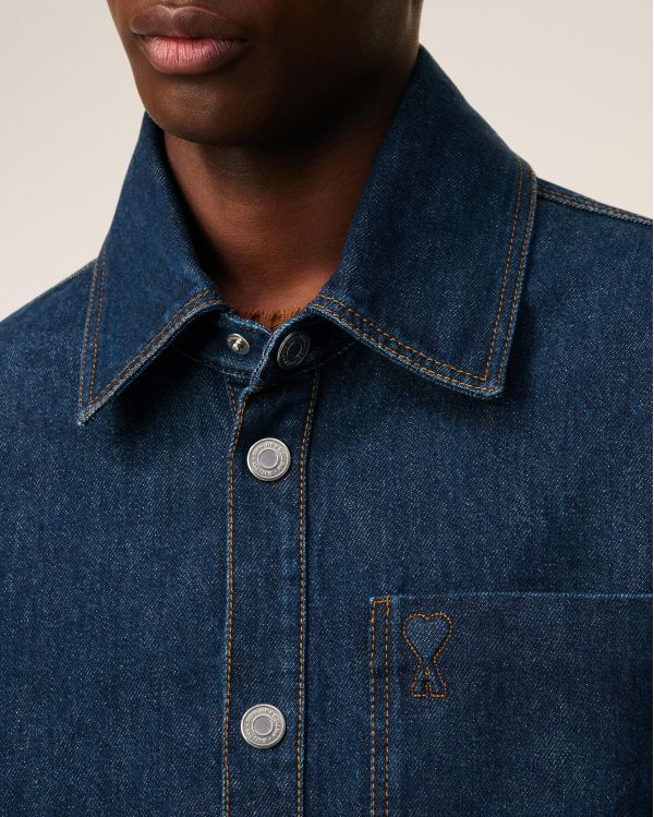INDIGO DENIM AMI DE COEUR OVERSHIRT