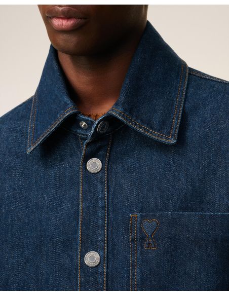 INDIGO DENIM AMI DE COEUR OVERSHIRT