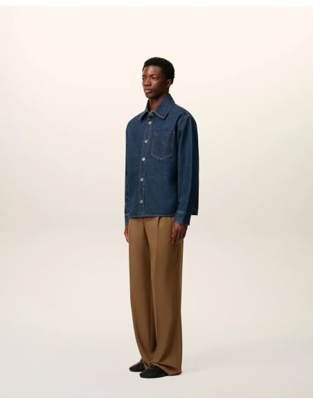 INDIGO DENIM AMI DE COEUR OVERSHIRT