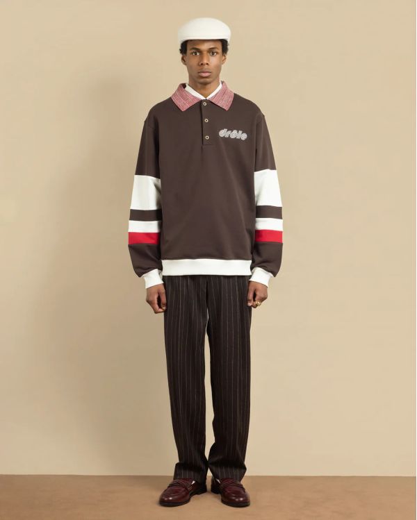 LE POLO SPORT BRUN FONCÉ