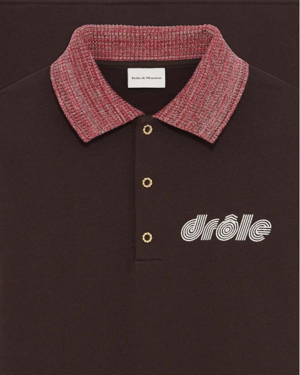 THE DARK BROWN SPORT POLO 2