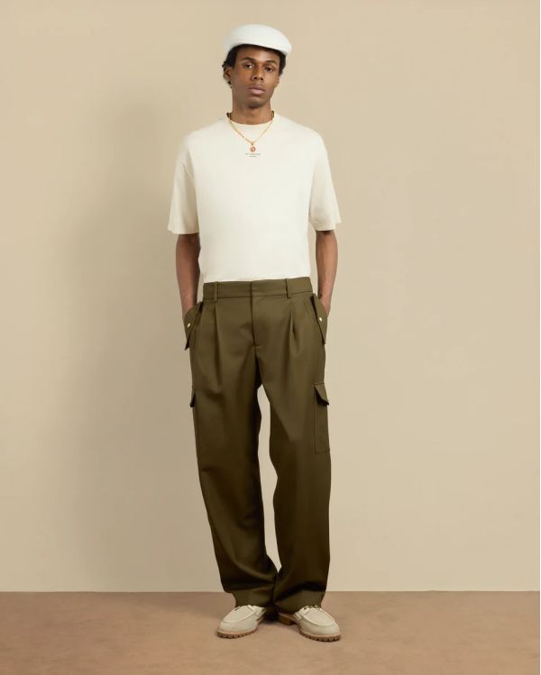 LE PANTALON CARGO KAKI