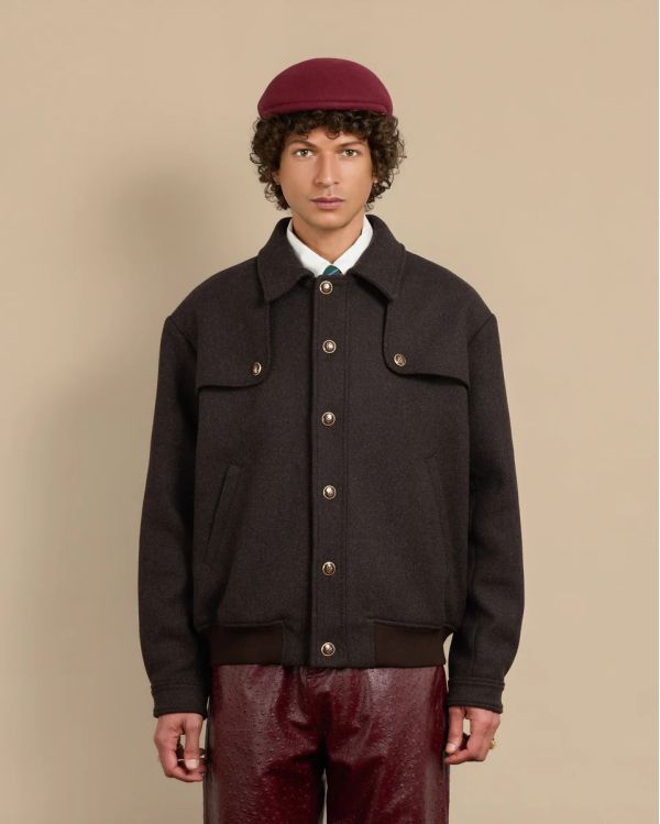 THE BROWN WOOL JACKET 2