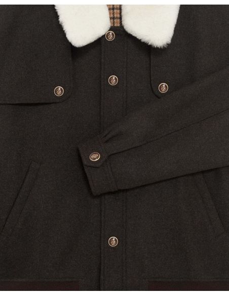 THE BROWN WOOL JACKET