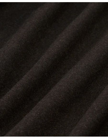 LE BLOUSON LAINE MARRON