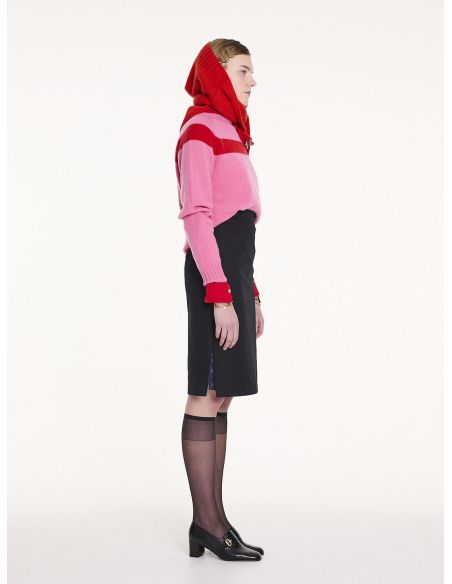 OSSIE PINK / RED SWEATER