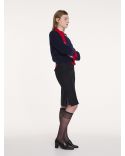 CLARK NAVY BLUE CREW NECK SWEATER