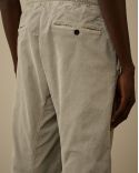 CORDUROY CARGO PANTS LONDON FOG GREY