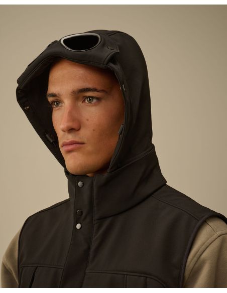VESTE SANS MANCHES GOGGLE NOIR
