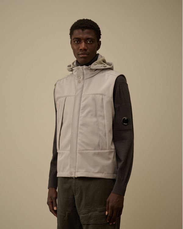 VESTE SANS MANCHES GOGGLE LONDON FOG GRIS