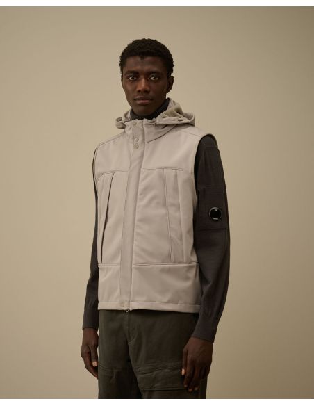 VESTE SANS MANCHES GOGGLE LONDON FOG GRIS