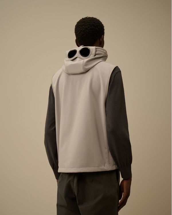 VESTE SANS MANCHES GOGGLE LONDON FOG GRIS