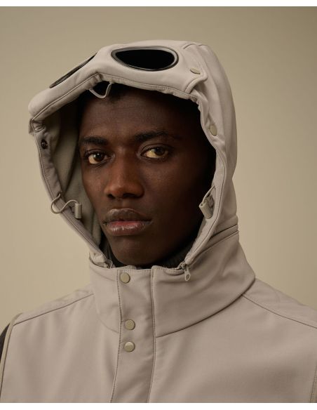 GOGGLE SLEEVELESS JACKET LONDON FOG GREY